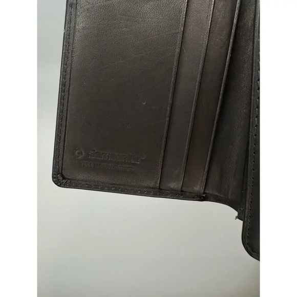 Samsonite Men Leather Brown Wallet Card Holders - Picture 6 of 6
